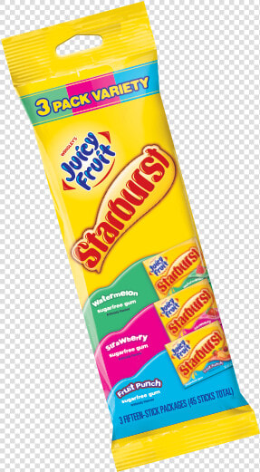 Starburst Variety Three Pack   Juicy Fruit Starburst 3 Pack Variety  HD Png DownloadTransparent PNG