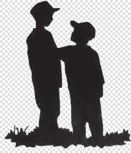 Big Brother Little Brother Outline  HD Png DownloadTransparent PNG