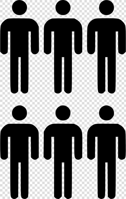 Six People Persons   Ten Person Icon  HD Png DownloadTransparent PNG