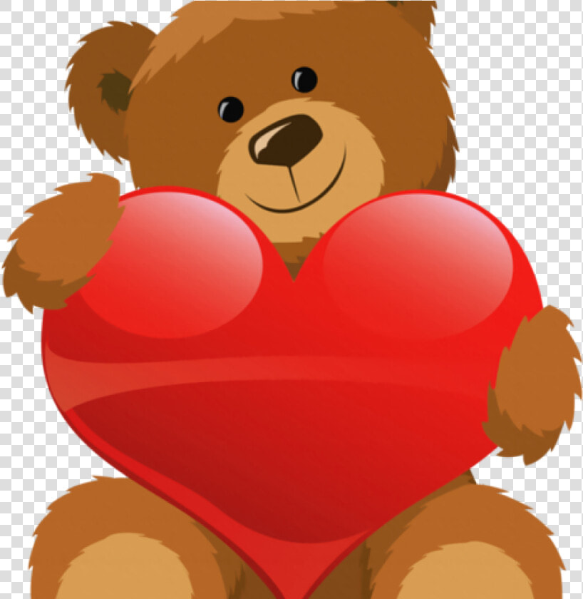 Cute Bear Clipart Teddy Bear Png Free Download Dinosaur   Cute Valentine Heart Clipart  Transparent PngTransparent PNG