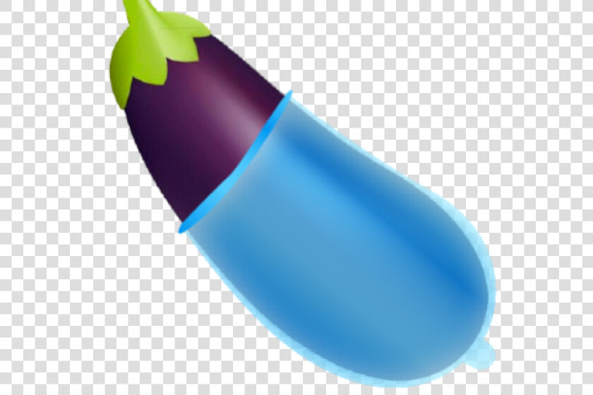 Condom Emoji Created By   Eggplant Emoji With Condom  HD Png DownloadTransparent PNG