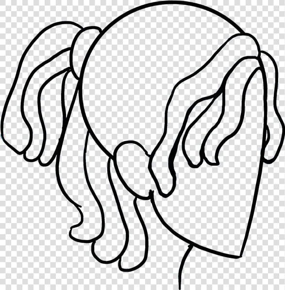 How To Draw Dreadlocks  HD Png DownloadTransparent PNG