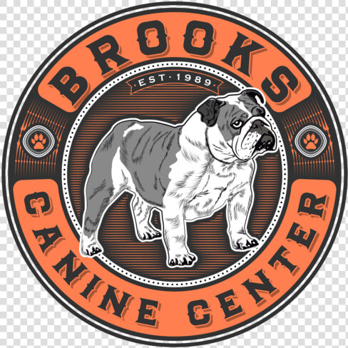 Brooks Canine Center Logo Png 01   Olde English Bulldogge  Transparent PngTransparent PNG