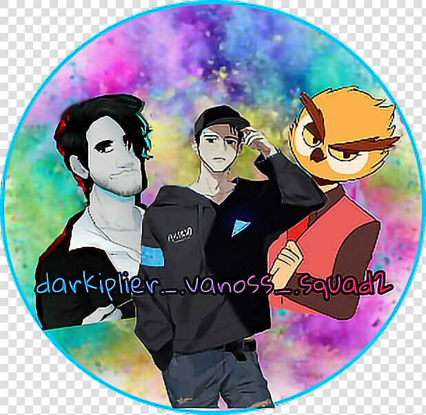  logo  connor  darkiplier  vanoss   Cartoon  HD Png DownloadTransparent PNG