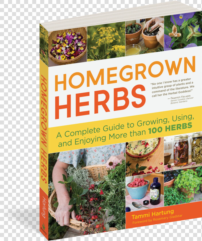 Cover   Homegrown Herbs A Complete Guide To Growing Using And  HD Png DownloadTransparent PNG