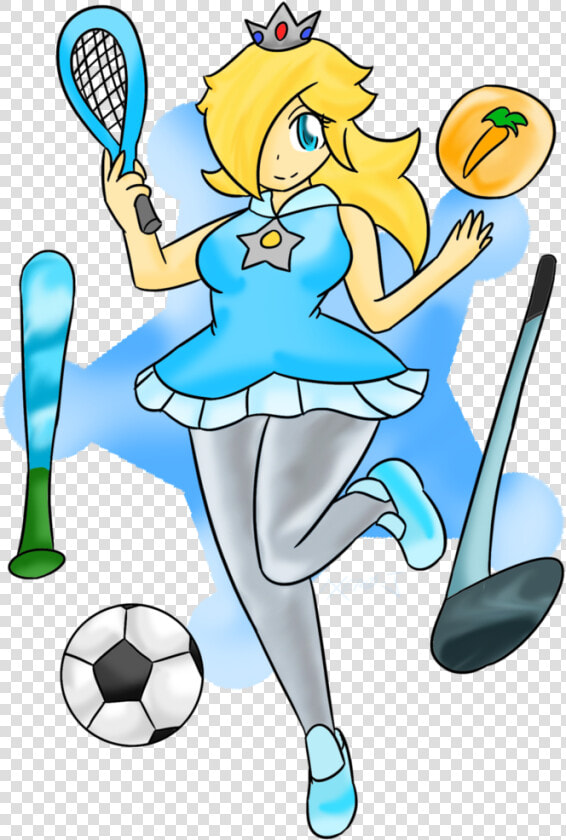 All Star Sports Image Transparent Stock Techflourish   Mario Sports Superstars Rosalina  HD Png DownloadTransparent PNG