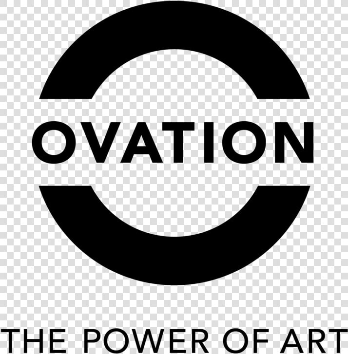 Ovation Logo Blk Plustagline   Circle  HD Png DownloadTransparent PNG