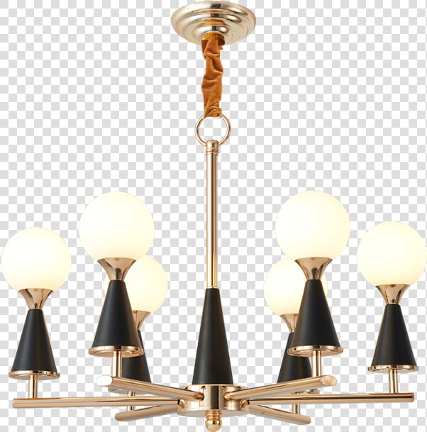 Contemporary Decorative Luxury Gold Iron Glass Chandelier   Chandelier  HD Png DownloadTransparent PNG