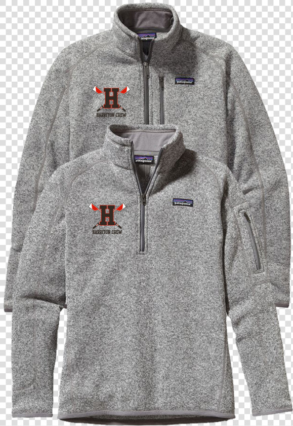 Harriton Crew Patagonia Better Sweater   Grey Patagonia Quarter Zip  HD Png DownloadTransparent PNG