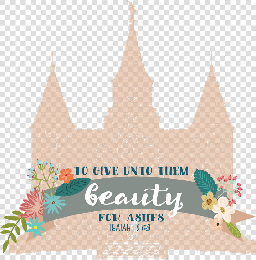 Provo City Center Temple Beauty For Ashes  HD Png DownloadTransparent PNG