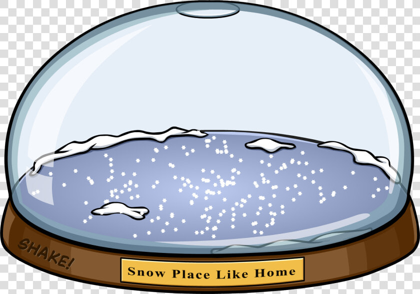 Transparent Snow Globe Png   Club Penguin Snow Globe Igloo  Png DownloadTransparent PNG