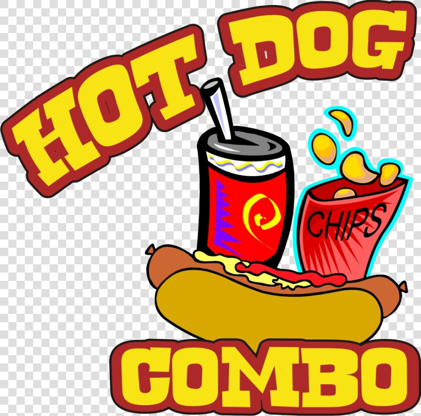 Chips And Soda Png   Hot Dog Combo  Transparent PngTransparent PNG