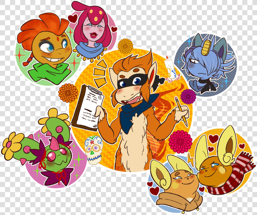  fa  Dia De Muertos   Cartoon  HD Png DownloadTransparent PNG