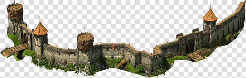 Wall Lvl 7 12 Bottom   Tribal Wars 2 Castle  HD Png DownloadTransparent PNG