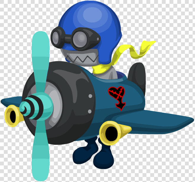 Kingdom Hearts Heartless Aeroplane   Png Download   Cartoon  Transparent PngTransparent PNG