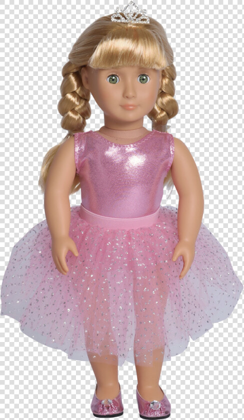 American Girl Style Doll Wearing Pink Ballerina Outfit   Doll  HD Png DownloadTransparent PNG