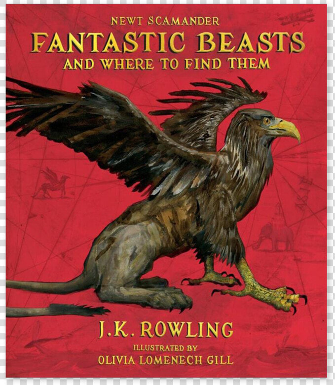 Fantastic Beasts And Where To Find Them Book Illustrated  HD Png DownloadTransparent PNG