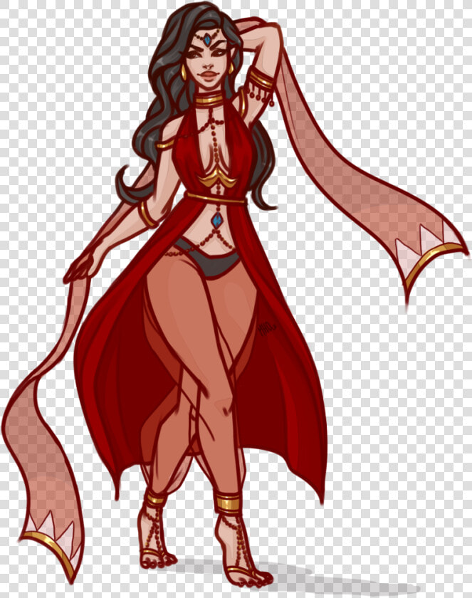 Sorceress Clipart Warlock   Sorceress D amp d Female Character  HD Png DownloadTransparent PNG