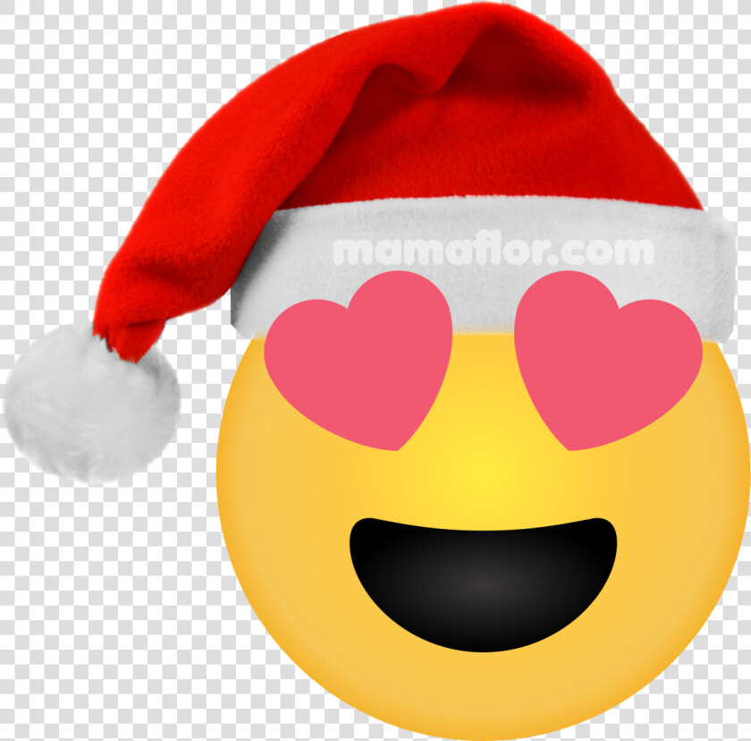 Emoji Enamorado   Emoji Navideños  HD Png DownloadTransparent PNG