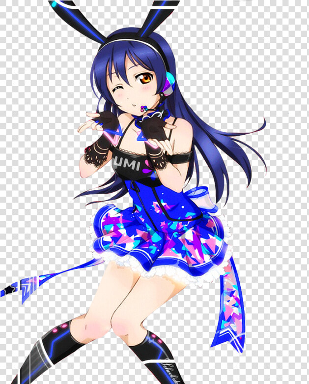  love Live School Idol Project   Love Live Umi Cyber  HD Png DownloadTransparent PNG