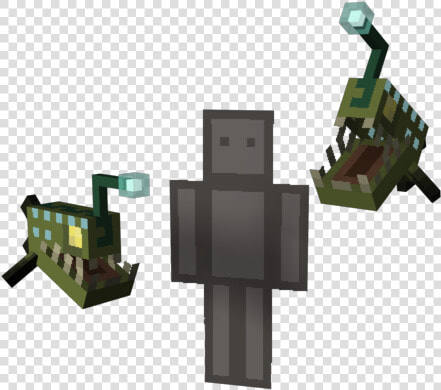 Quintessential Creatures Mod 4   Minecraft Angler Fish Mod  HD Png DownloadTransparent PNG