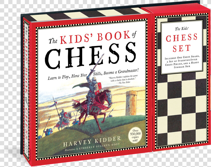 Kids Book Of Chess And Chess Set  HD Png DownloadTransparent PNG