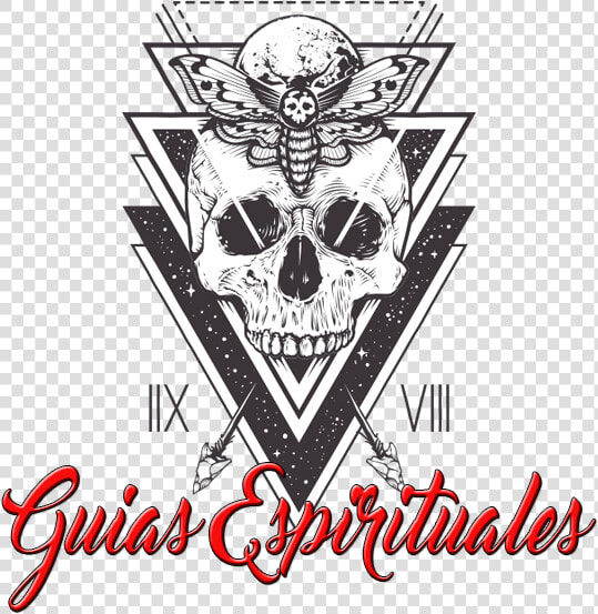 Guías Espirituales   Geometric Skull  HD Png DownloadTransparent PNG