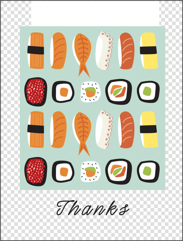 Smiling Thank You Butterfly Png   Thank You For Sushi  Transparent PngTransparent PNG