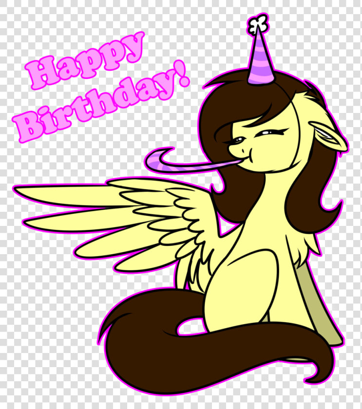 Whitehershey  Female  Happy Birthday  Hat  Mare  Oc   HD Png DownloadTransparent PNG