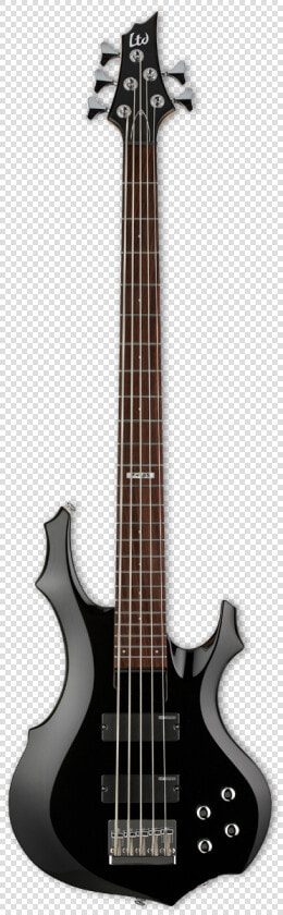 Esp Ltd F 105 Black Bass Guitar   Esp Ltd F105  HD Png DownloadTransparent PNG