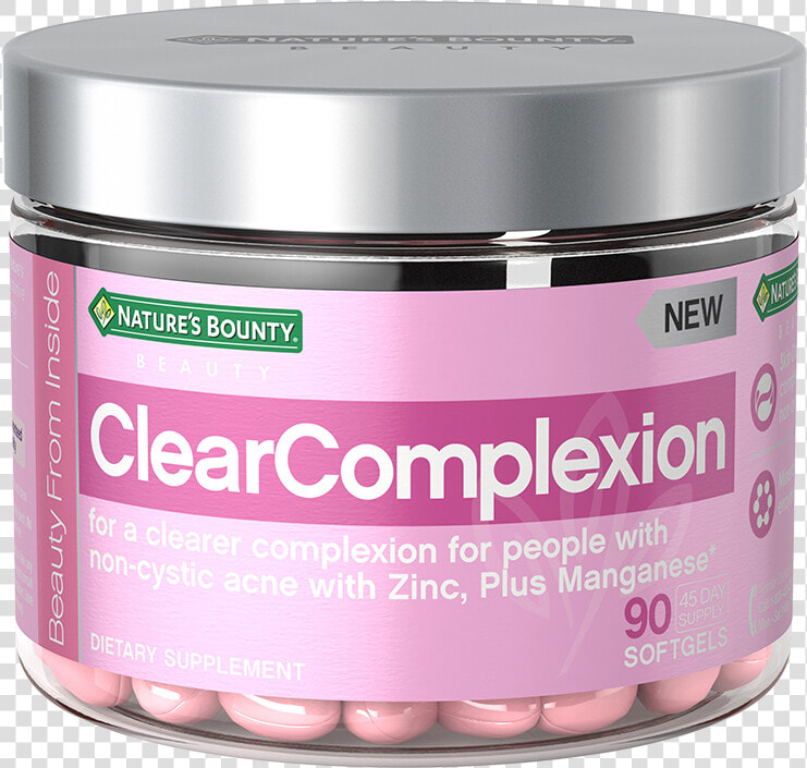 Clearcomplexion   Nature  39 s Bounty Dietary Supplements  HD Png DownloadTransparent PNG