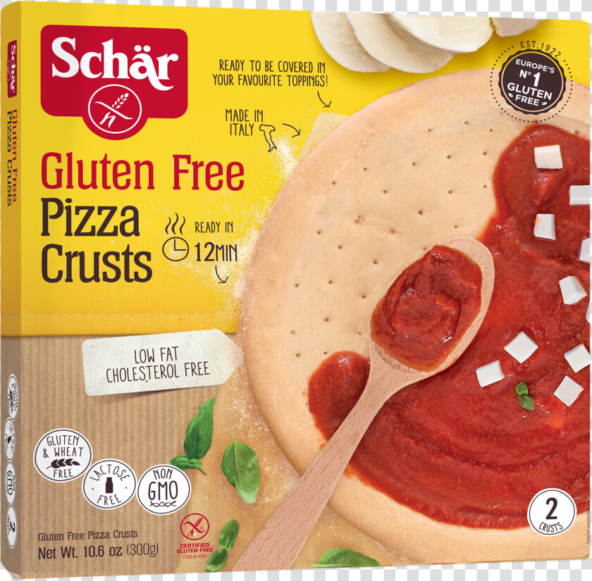 Schar Gluten Free Pizza Crust Title Schar Gluten   Schar Gluten Free Pizza Base  HD Png DownloadTransparent PNG