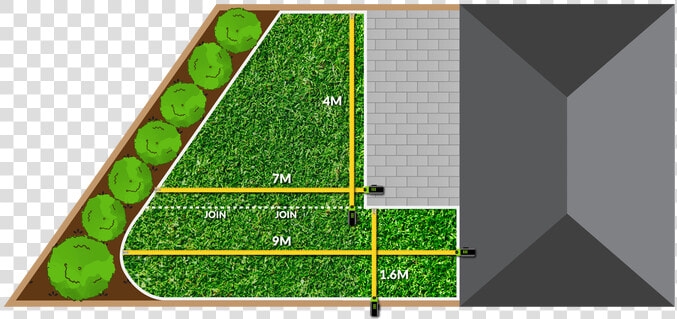 How To Measure Your Lawn For Artificial Grass   Lawn  HD Png DownloadTransparent PNG