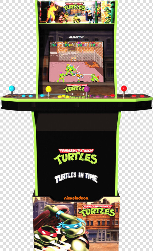 Teenage Mutant Ninja Turtles™ Arcade Cabinet Class   Ninja Turtles Arcade 1up  HD Png DownloadTransparent PNG