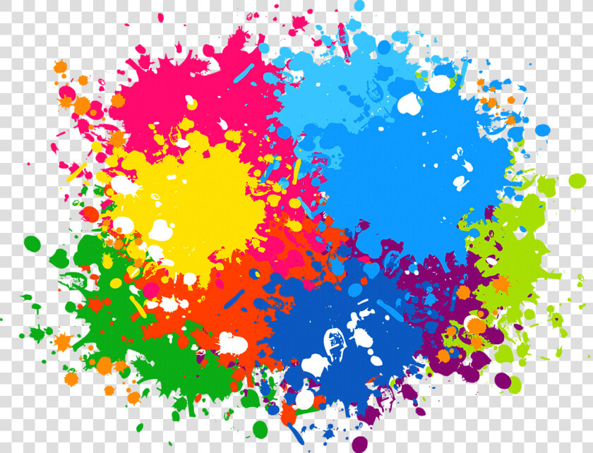 Splash Euclidean Vector Color   Vector Paint Splash Png  Transparent PngTransparent PNG