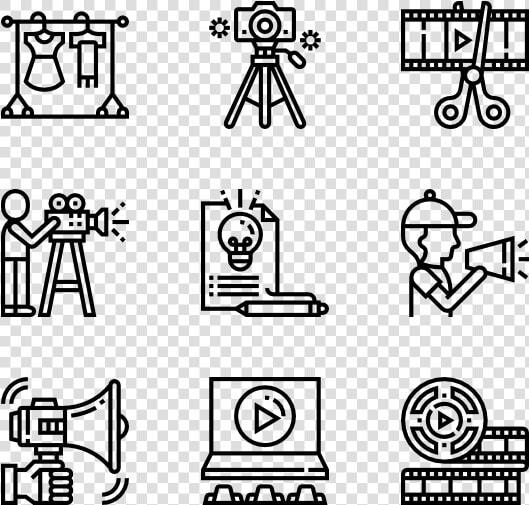 Video Production   Icono Hobbies Png  Transparent PngTransparent PNG