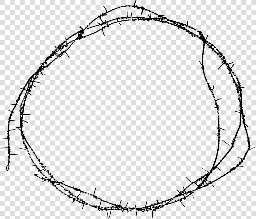 Barb Wire Frame Png  Transparent PngTransparent PNG