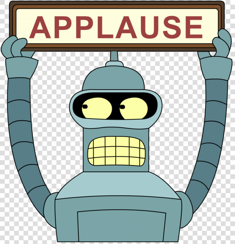 Futurama Bender Applause  HD Png DownloadTransparent PNG