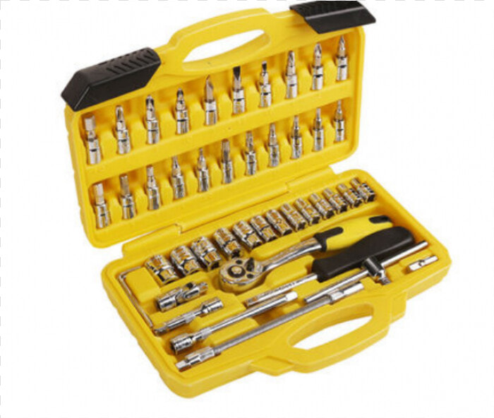 Gds 46 Pcs Tools Set   Tool Socket  HD Png DownloadTransparent PNG