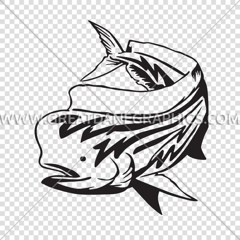 Mahi Mahi Drawing At Getdrawings   Png Download   Svg File Of A Mahi Mahi Tribal Fish  Transparent PngTransparent PNG