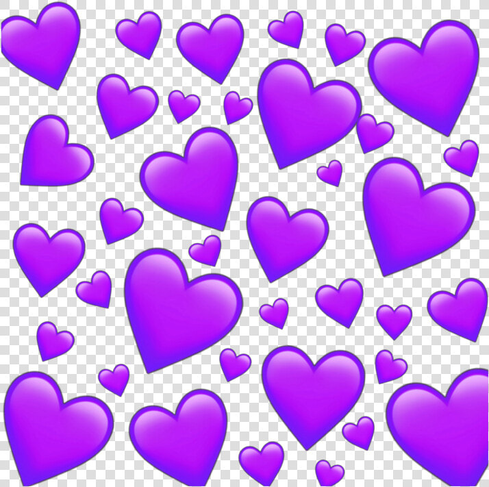  freetoedit  heart  purple  purpleaesthetic  purpleheart   Purple Heart Emoji Background  HD Png DownloadTransparent PNG