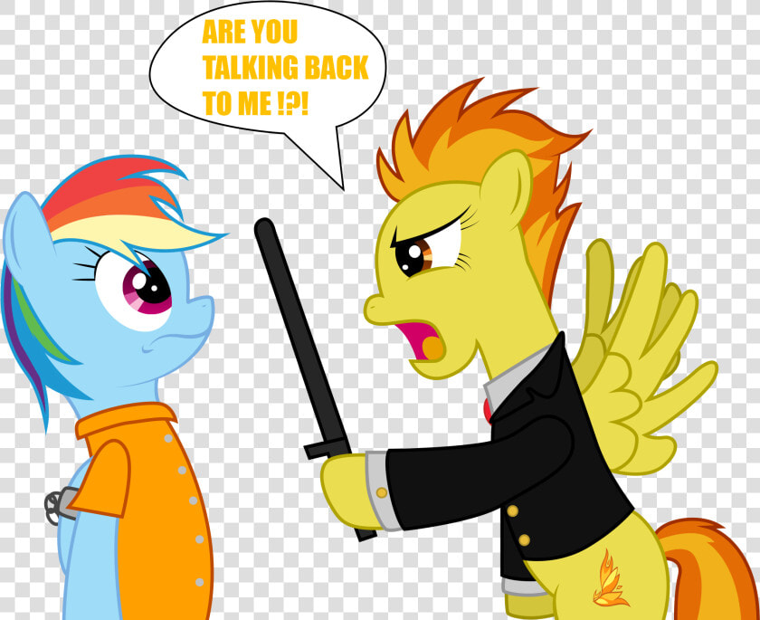 Transparent Discussion Clipart   Mlp Spitfire Rainbow Dash Prison  HD Png DownloadTransparent PNG