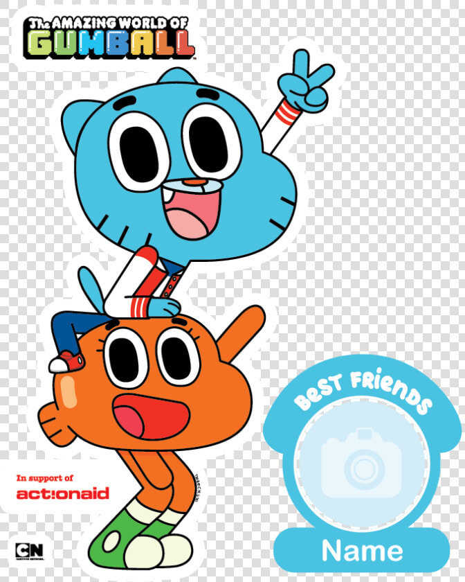 Amazing World Of Gumball   Amazing World Of Gumball Best Friends  HD Png DownloadTransparent PNG