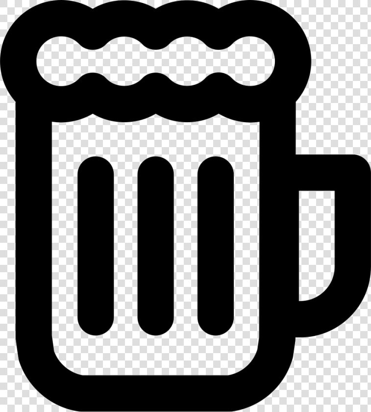 Jar Of Beer With Foam   Vaso De Cerveza Simbolo  HD Png DownloadTransparent PNG