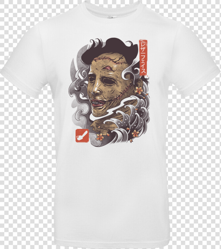 Vincent Trinidad Oni Leather Mask T shirt B amp c Exact  HD Png DownloadTransparent PNG