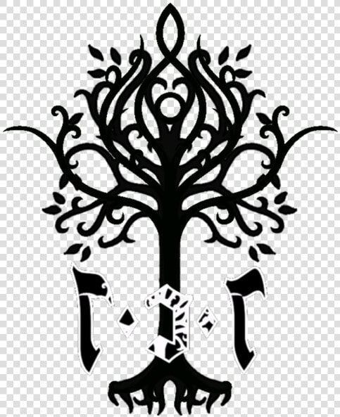 White Tree Of Gondor Designs  HD Png DownloadTransparent PNG