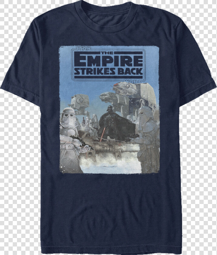 The Empire Strikes Back Star Wars T shirt   Star Wars Empire Strikes Back  HD Png DownloadTransparent PNG