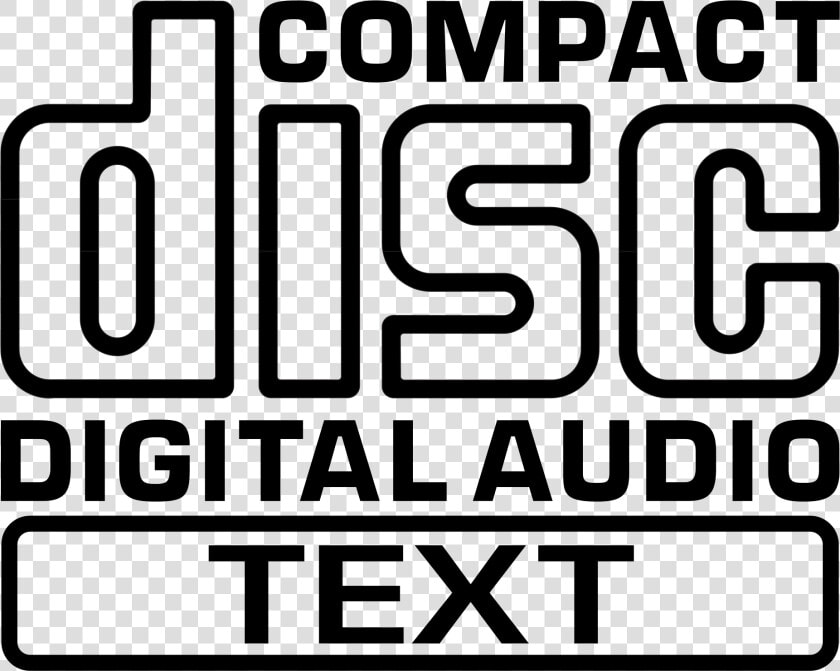 Compact Disc Digital Audio Text Logo  HD Png DownloadTransparent PNG