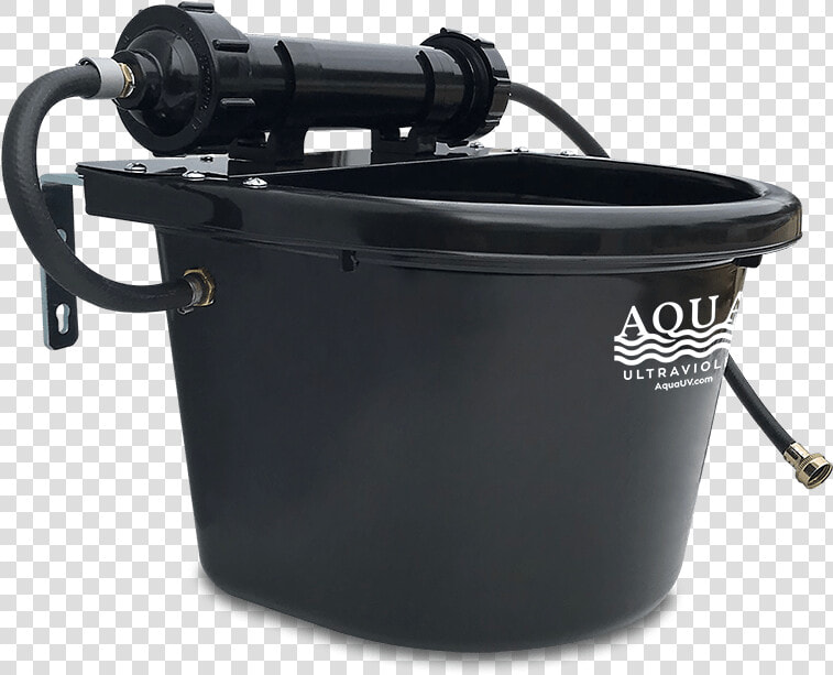 Aquauv Rufus Dog Bowl Metal Black   Cookware And Bakeware  HD Png DownloadTransparent PNG