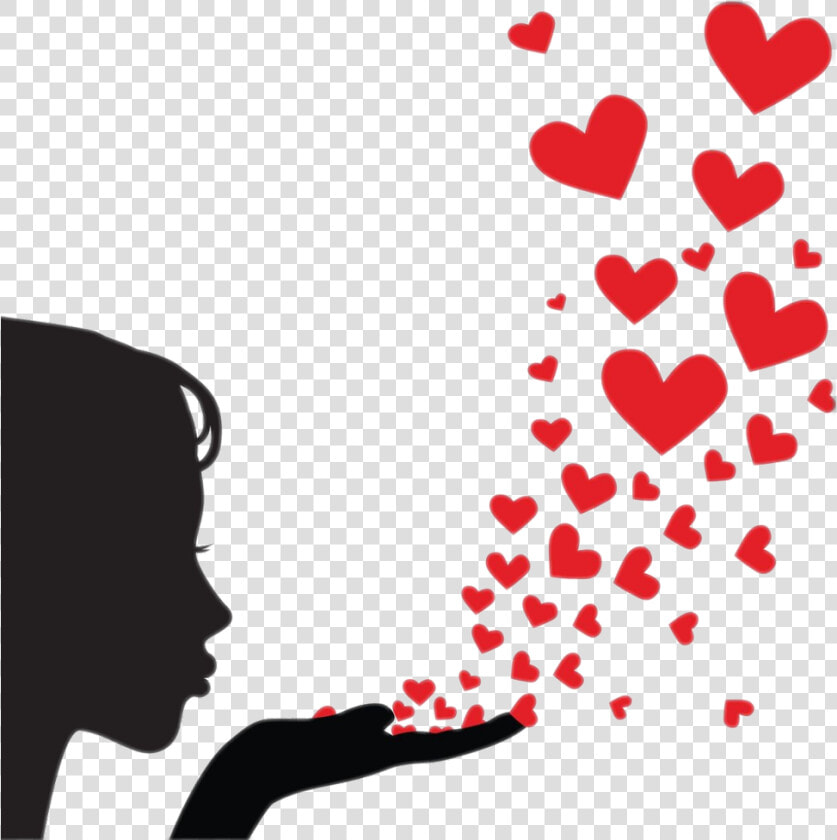  love  heart  kiss  flying Kiss   Blowing Kisses  HD Png DownloadTransparent PNG